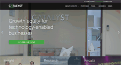 Desktop Screenshot of catalyst.com