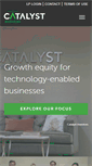 Mobile Screenshot of catalyst.com