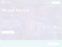 Tablet Screenshot of catalyst.org.uk